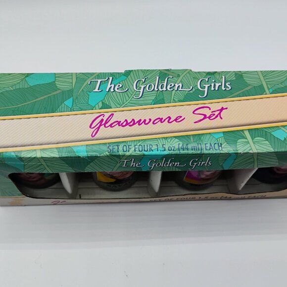 Golden Girls Shot Glass Set - New - Picture 3 of 3